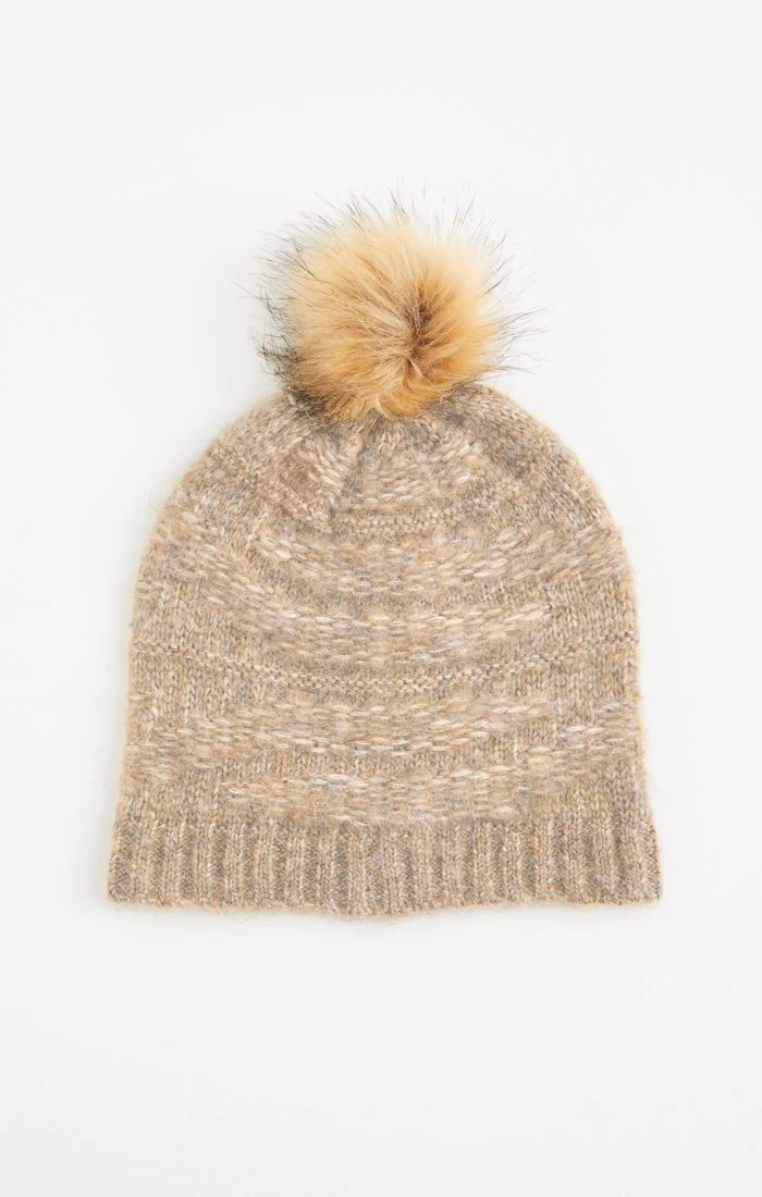 Cable Knit Beanie - Image 4
