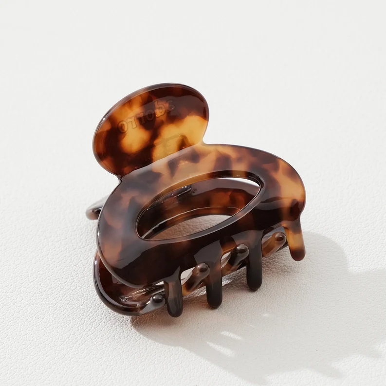 Deep Tortoise Mini Hair Claws - Image 2