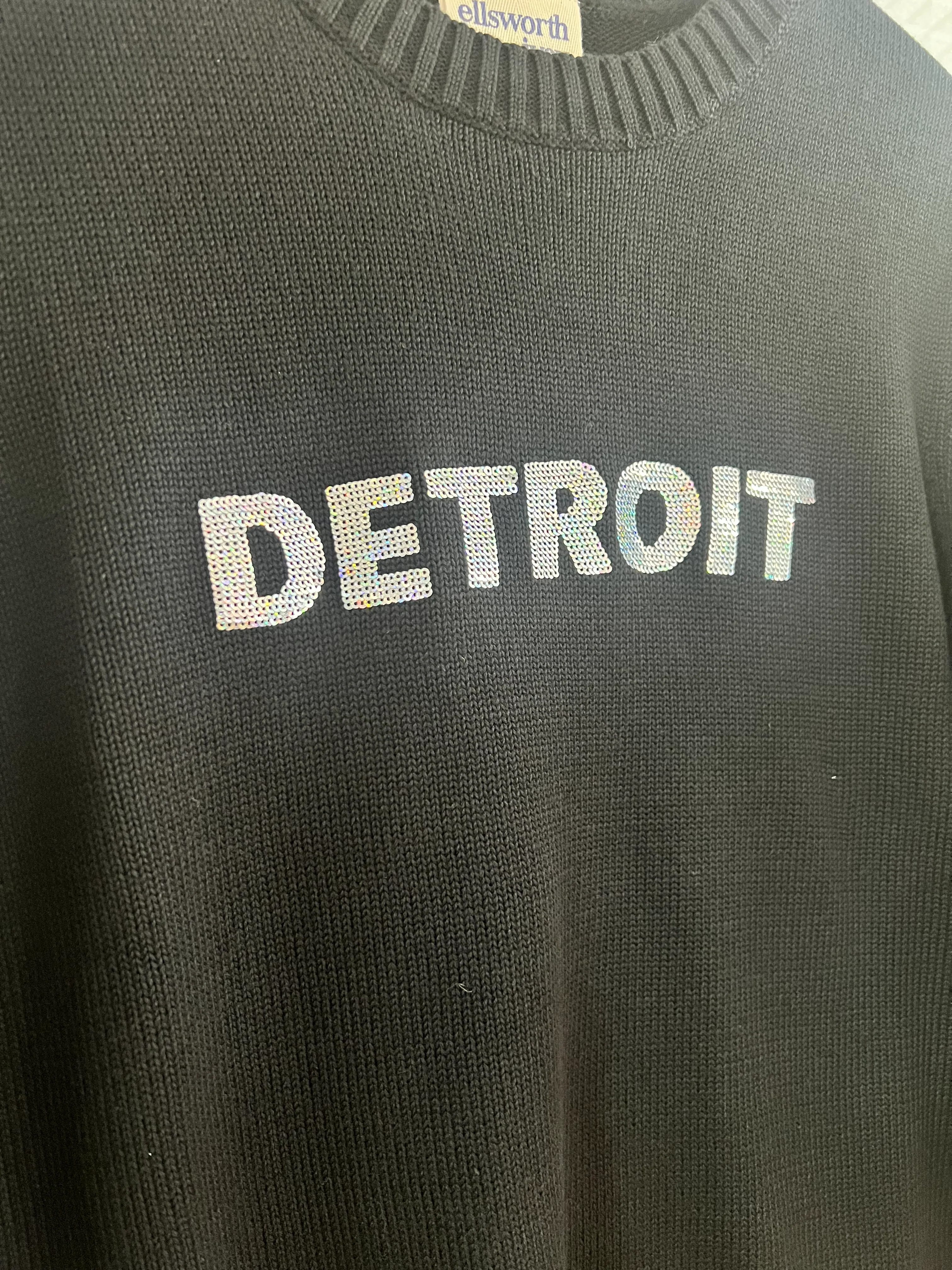 Detroit Sequin Sweater - Image 4
