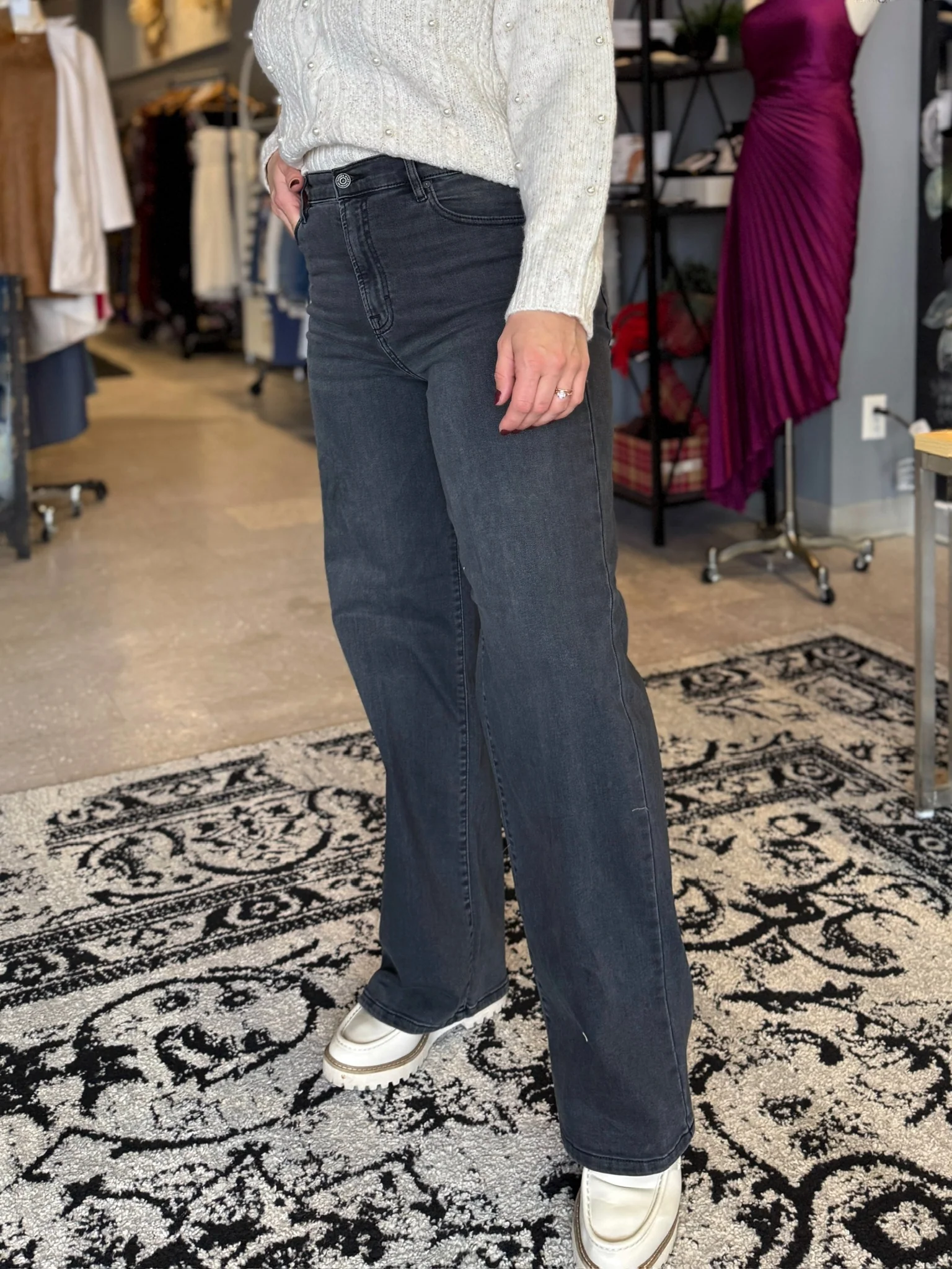 Logan High Rise Dad Jeans