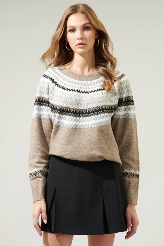 Mcneal Fair Isle Sweater