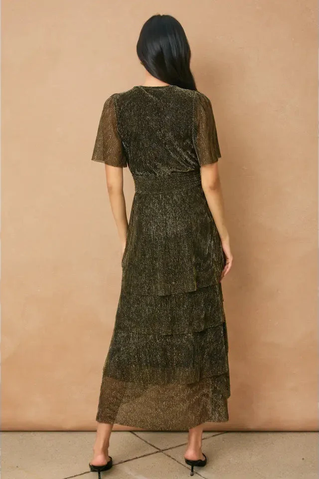 Meteor Cinched Waist Maxi Dress - Image 3