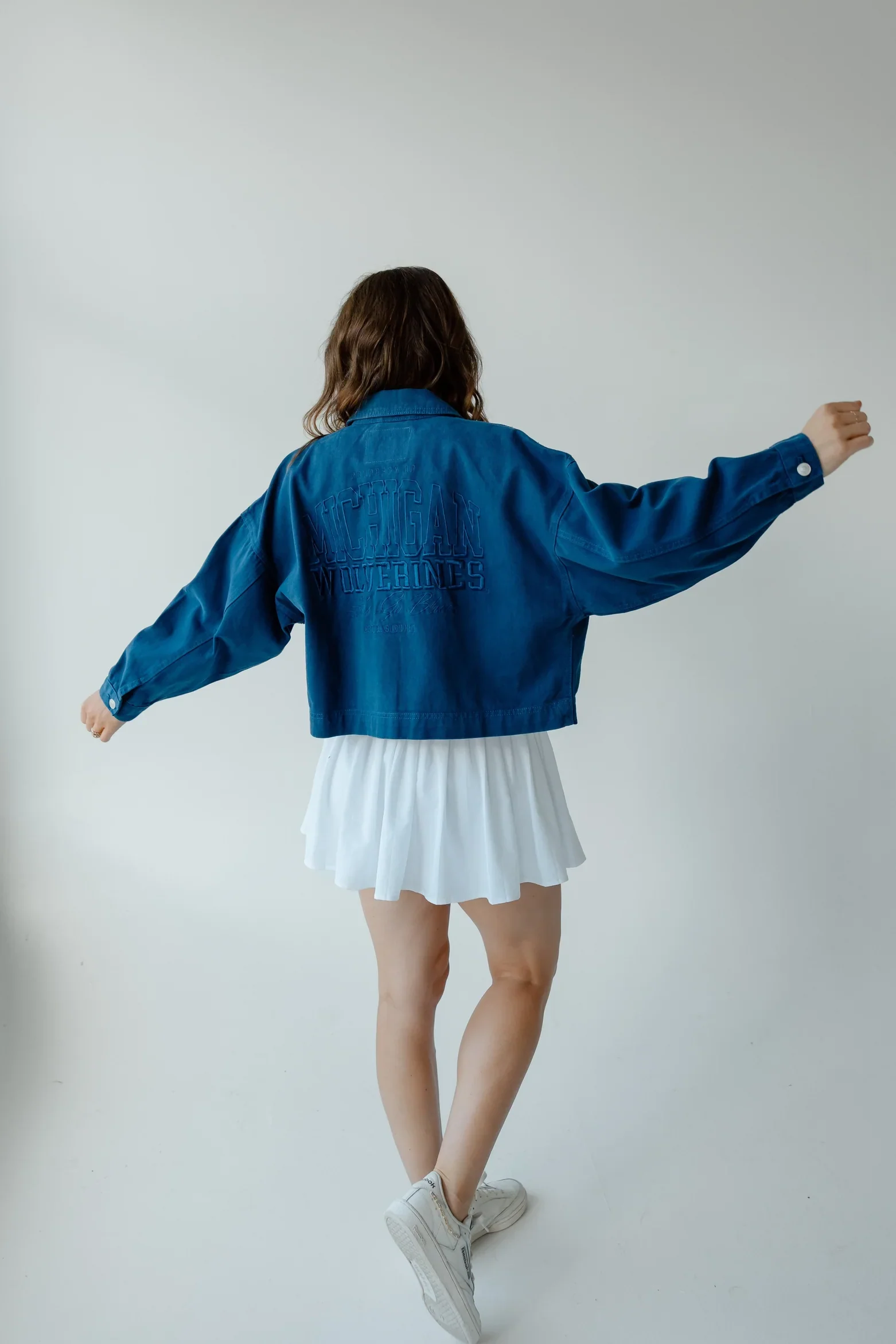 Michigan Embroidery Canvas Twill Jacket - Image 3