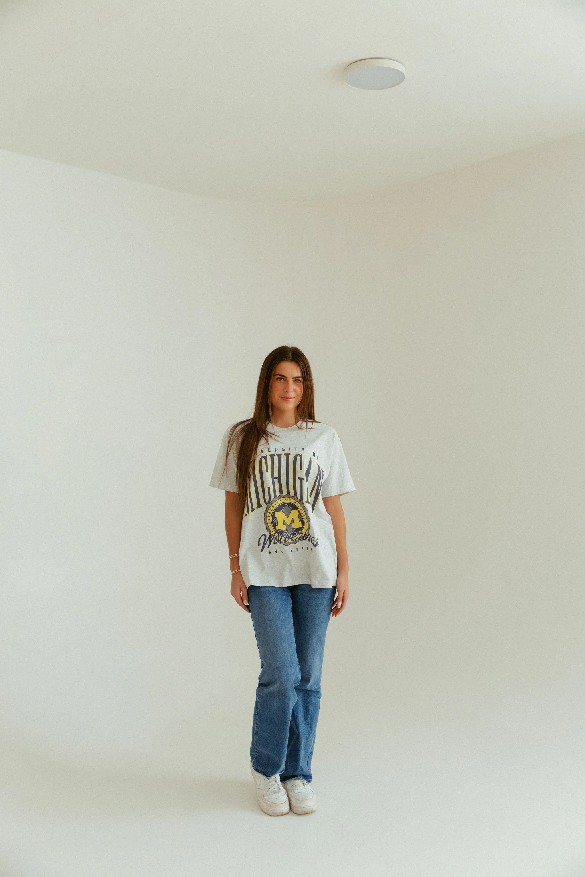 Michigan Graphic Tee Grey - Image 3
