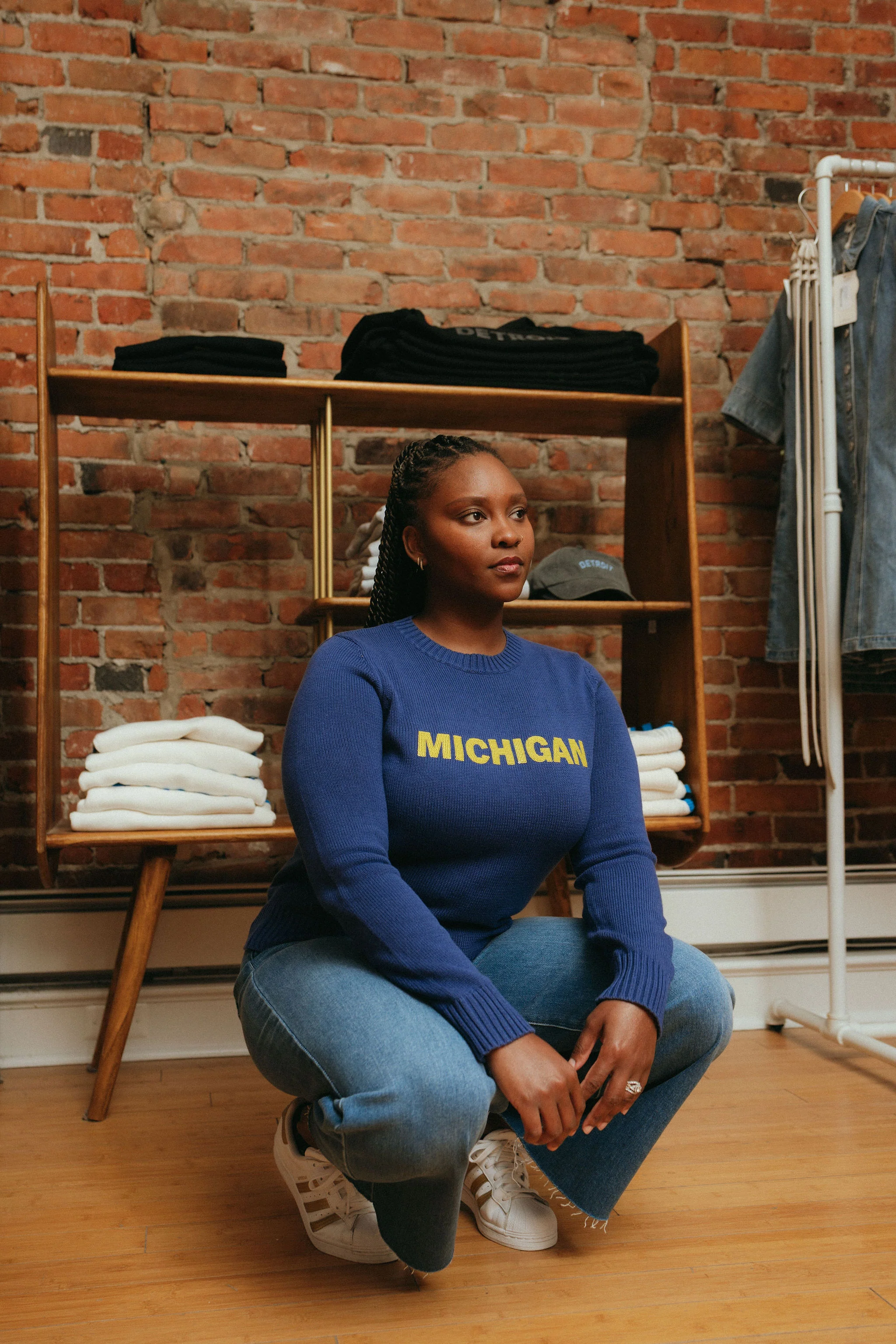 Michigan Sequin Sweater - Image 3