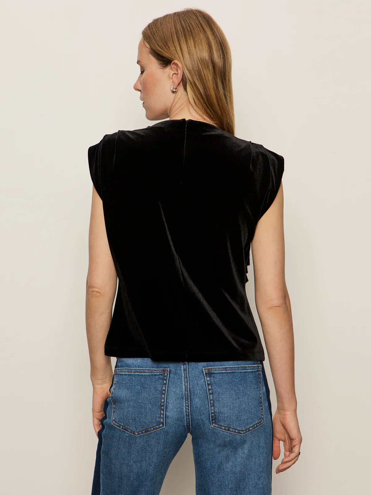 Pleated Shoulder Top - Image 3