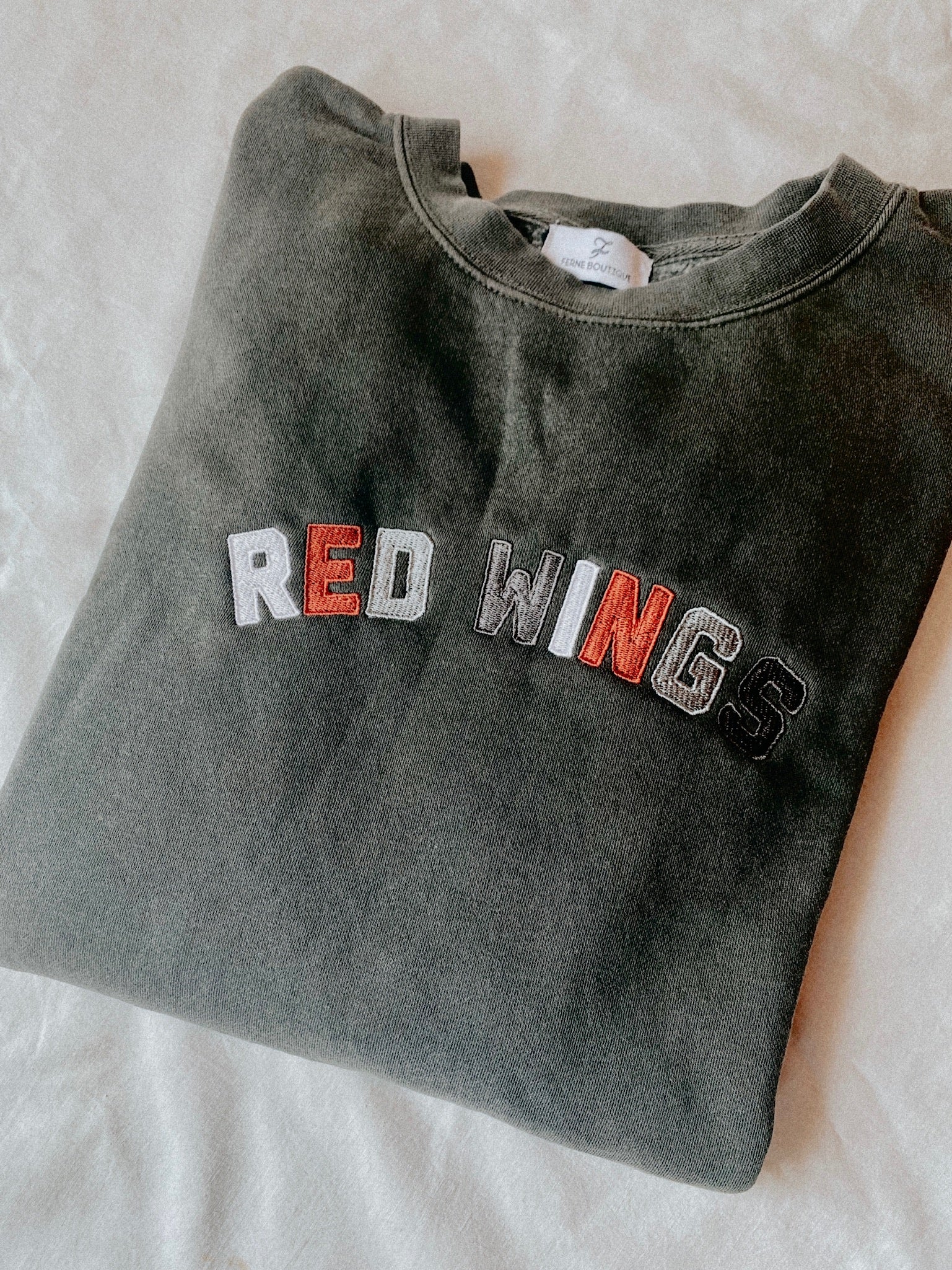 Red Wings Crewneck - Image 3