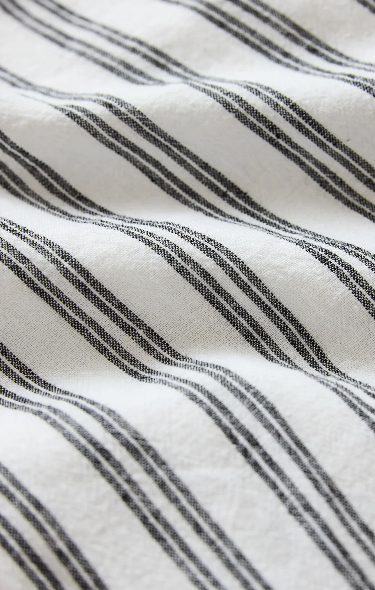 The Perfect Striped Button Up White - Image 3