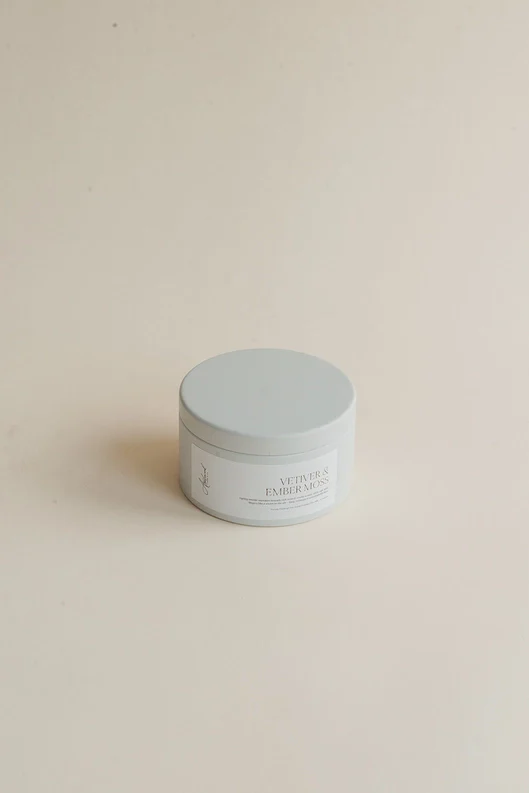 Vetiver and Ember Moss Travel Candle